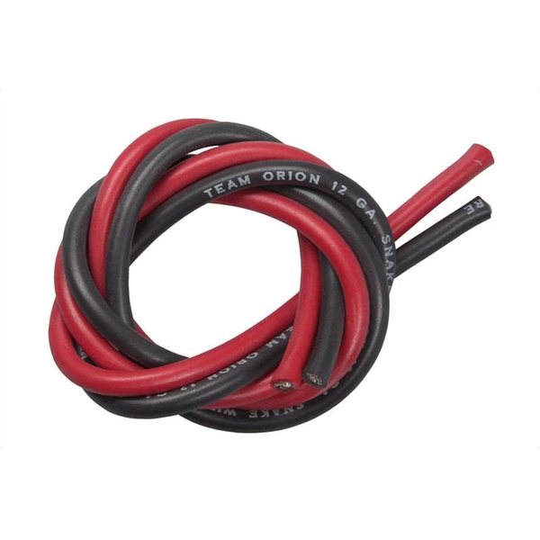 Team Orion Silicone Wire 12AWG black/red
