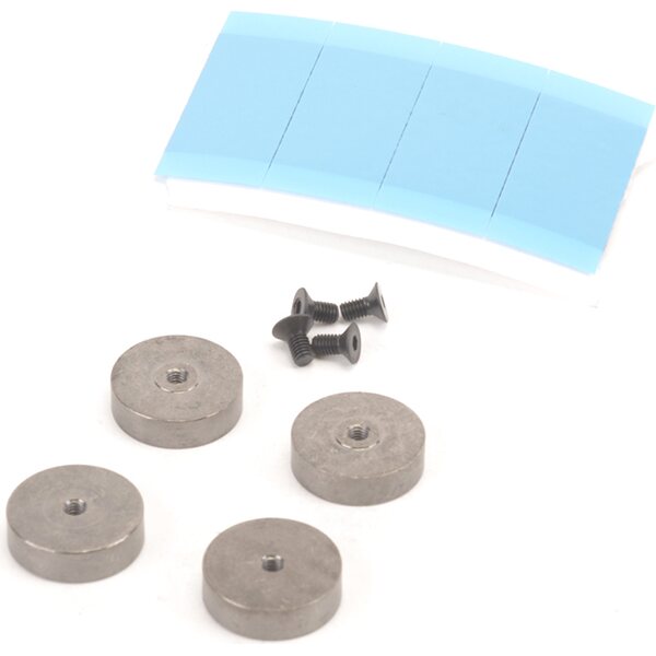 Core RC CR723 Threaded Steel 10g Weight 17.60mm (pk4)