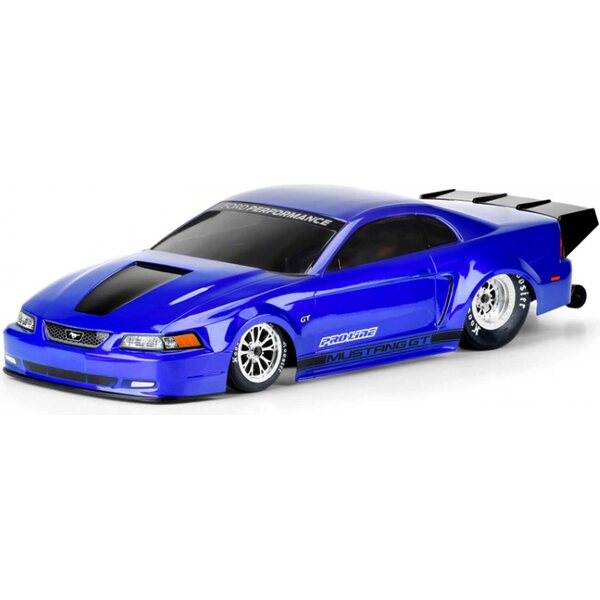 Pro-Line 1/10 1999 Ford Mustang Clr Bdy: Drag Car 3579-00