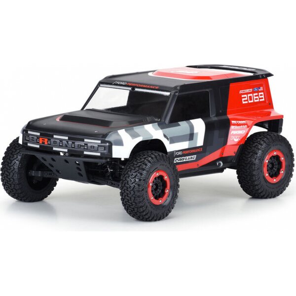 Pro-Line 1/10 Ford Bronco R Clear Body: Short Course 3586-00
