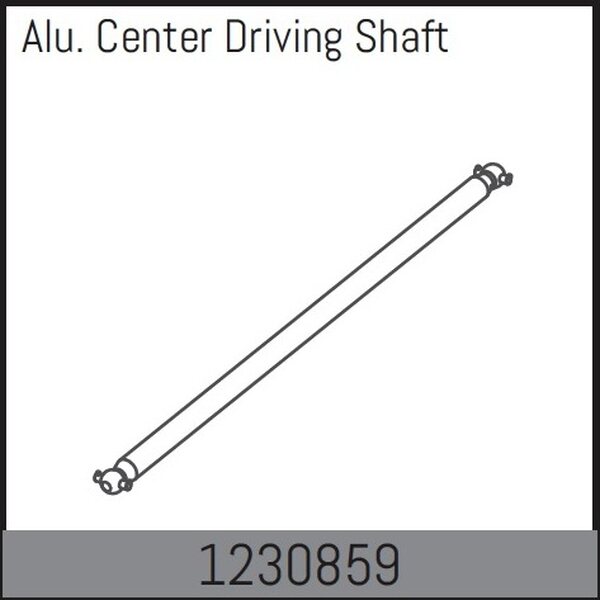 Absima Aluminium Center Driveshaft