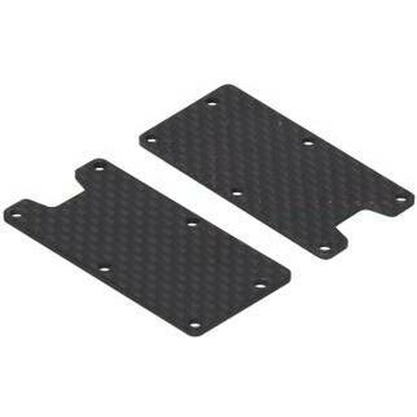 HB Racing HB204802 D2 Evo carbon arm cover (rear)