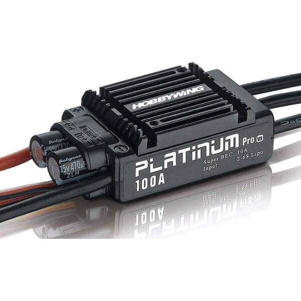 Hobbywing Platinum Pro 100A ESC V3 2-6s, 10A BEC 30203900