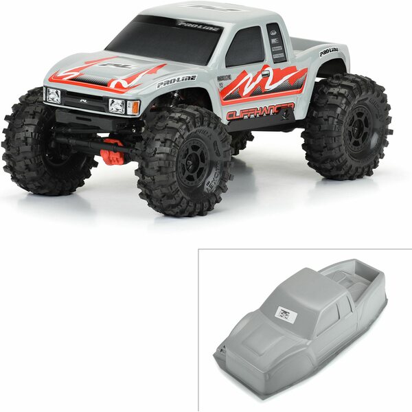 Pro-Line 1/10 Cliffhanger HP Tough-Color Gray Body 12.3” (313mm) WB Crawlers 3566-14