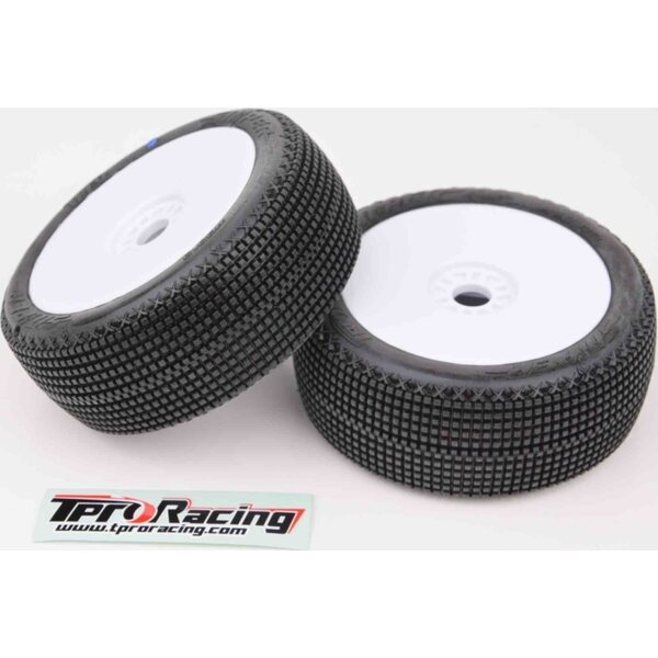 TPRO 1/8 OffRoad SNIPER Racing Tire Pre-Mounted (ZR T3 – Soft)(WH) TP3313ZR03T3 M8 ja M8E SM2024
