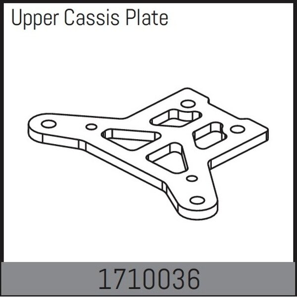 Absima Upper Cassis Plate 1710036