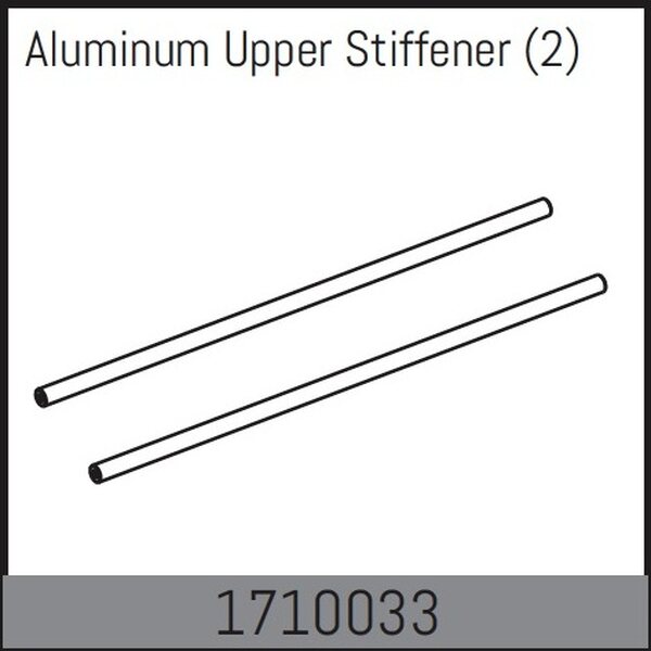 Absima Aluminum Upper Stiffener (2) 1710033