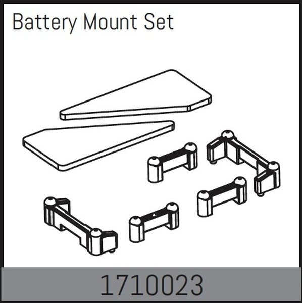 Absima Battery Mount Set 1710023