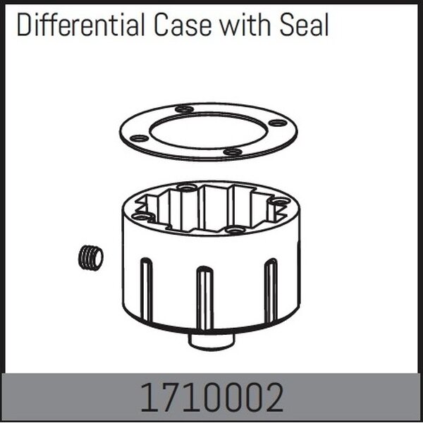 Absima Differential Case with Seal 1710002