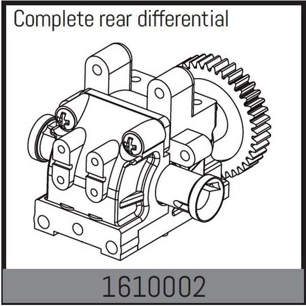 Absima Complete rear differential  1610002