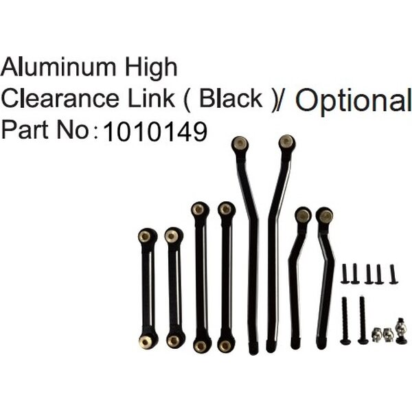 Absima Optional Alu. HC Links - PRO/EVO 1:18 1010149