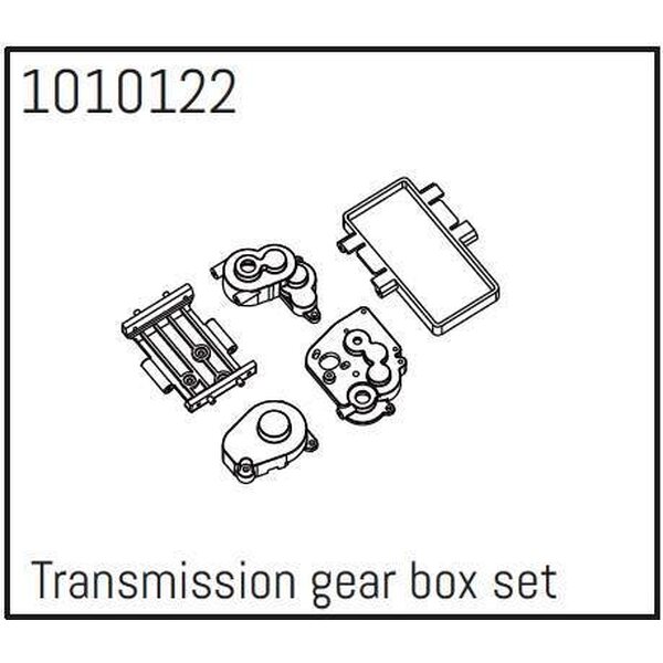 Absima Transmission Gear Box Set - PRO Crawler 1:18 1010122