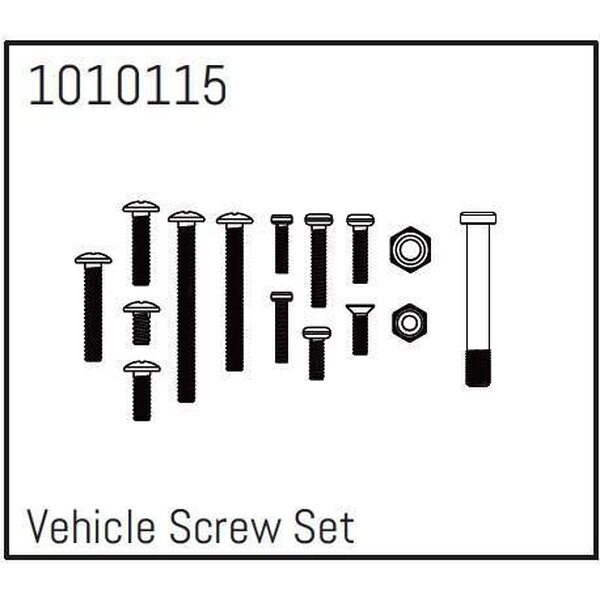Absima Rock Van Screw Set - PRO Crawler 1:18 1010115