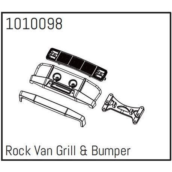 Absima Rock Van Grill & Bumper - PRO Crawler 1:18 1010098