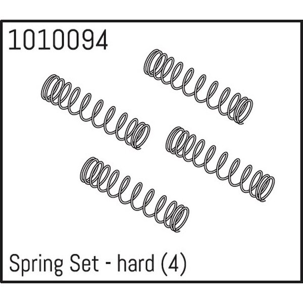 Absima Spring Set - hard (4) 1010094