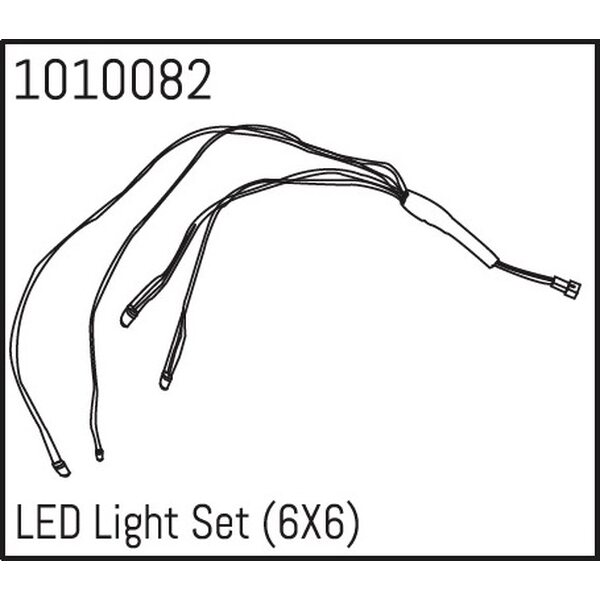 Absima LED Light Set (6X6) 1010082