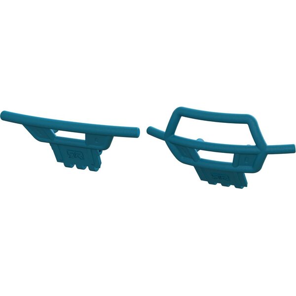 ARRMA RC MT Bumper Set - Blue ARA320786