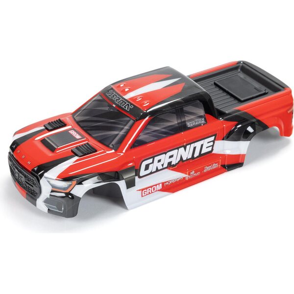 ARRMA RC Granite GROM Body (Red/Camo) ARA412002