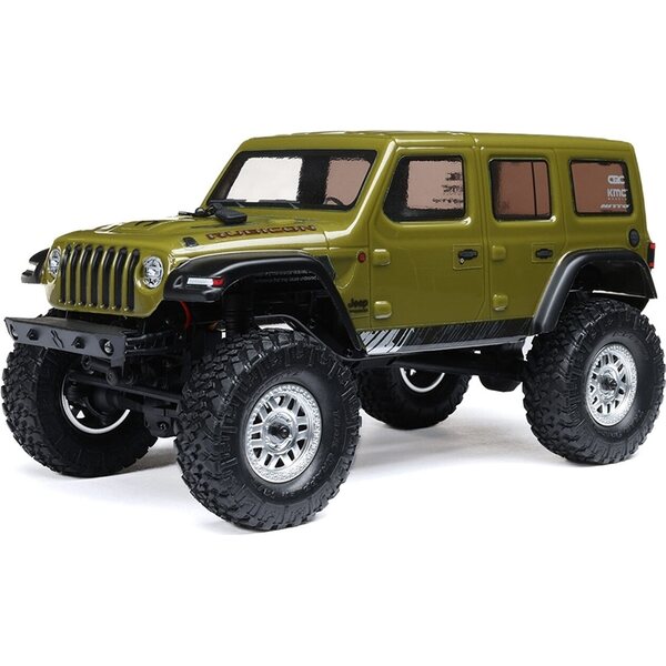 Axial SCX24 2019 Jeep Wrangler JLU CRC, Green: 1/24 4WD RTR AXI00002V3T4