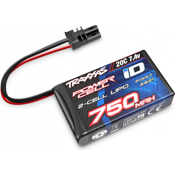 Traxxas Li-Po Battery 2S 7,4v 750mAh 20C TRX-4M 2821