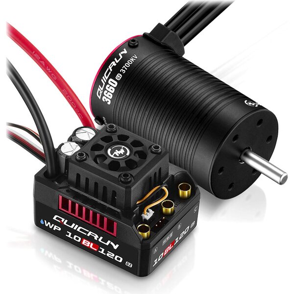 Hobbywing Combo WP10BL120G2 3660SL-3700KV-G2