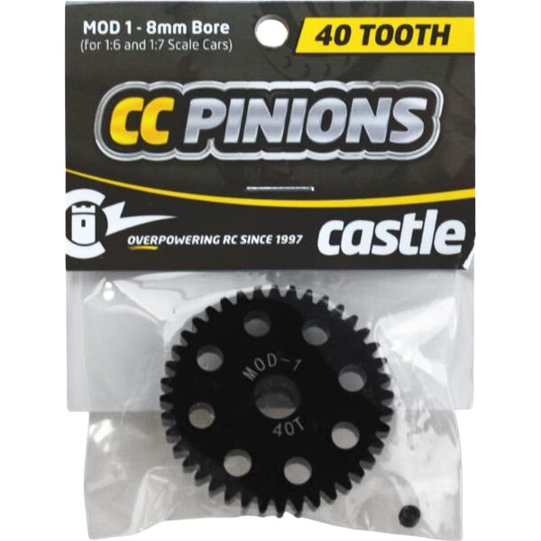 Castle Creations CC Pinion 40T Mod 1 - 8mm