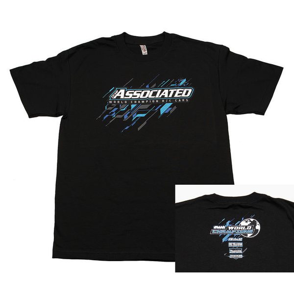 Team Associated 2017 Worlds T-Shirt, black, 3XL
