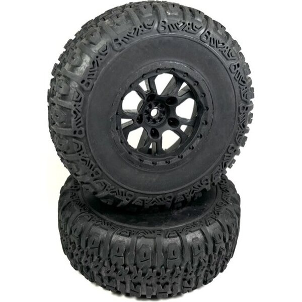 Absima 1:10 Universal Offroad Wheel Set black (2)