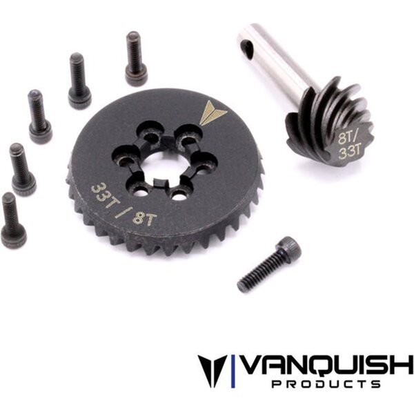 Vanquish AR44 Axle Underdrive Gear Set - 33T/8T VPS08331