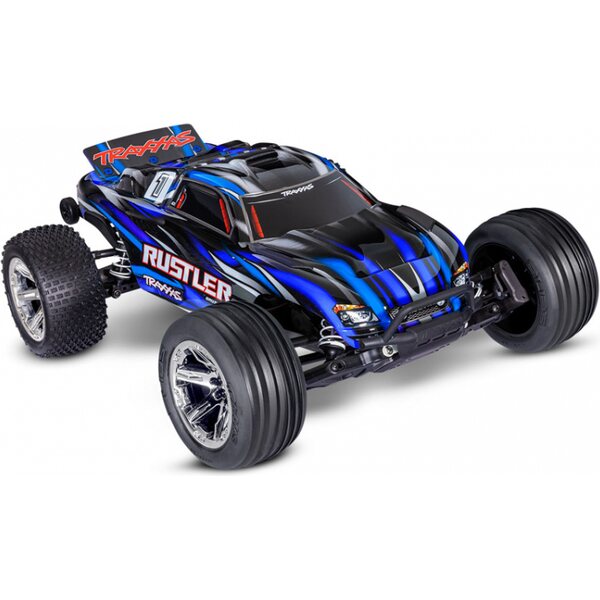 Traxxas Rustler 2WD 1/10 RTR TQ BL-2s HD