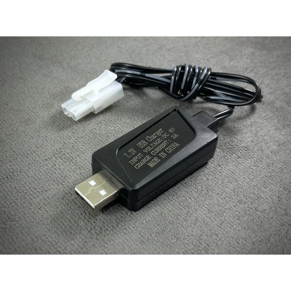 Absima USB cable charger - NiMH 2A/10W.