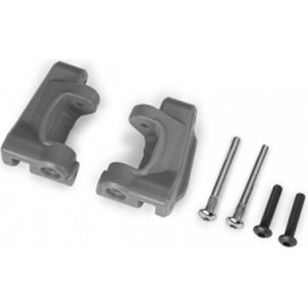 Traxxas Caster Blocks EHD Gray (Pair) (for Upgrade Kit #9180/9181) 2WD (not Bandit)