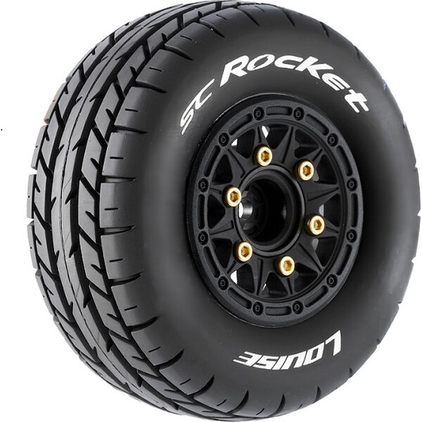 Louise Tires & Wheels SC-ROCKET (Removable Hex 4pcs) Soft (2) L-T3154SB