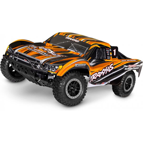 Traxxas Slash 2WD 1/10 RTR TQ Orange EHD Clipless USB - With Battery/Charger