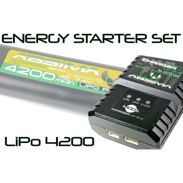 Absima RC Energy Starter Set 4200 (LiPo/LC-2.0)