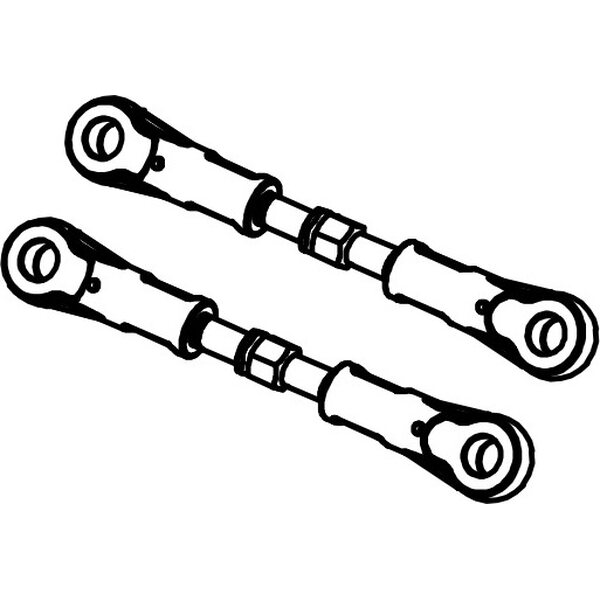 Absima Adjustable Steering Rods (2)