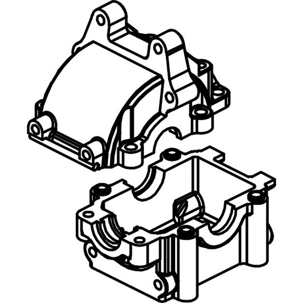 Absima Rear Gear Box