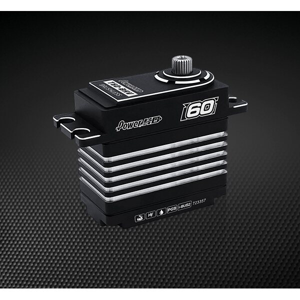 Power HD T60-BHV Brushless Servo 60.0kg / 0.080s