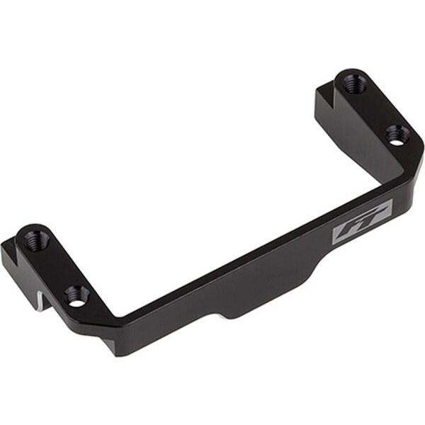 Team Associated RC10B7 Aluminum One-Piece Servo mount, Black