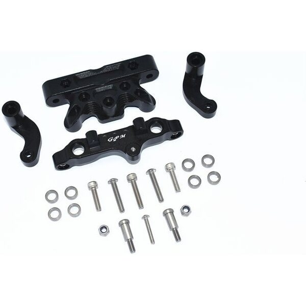 GPM ALUMINUM STEERING ASSEMBLY SET black GPM ARRMA 1/5 KRATON 8S OUTCAST 8S