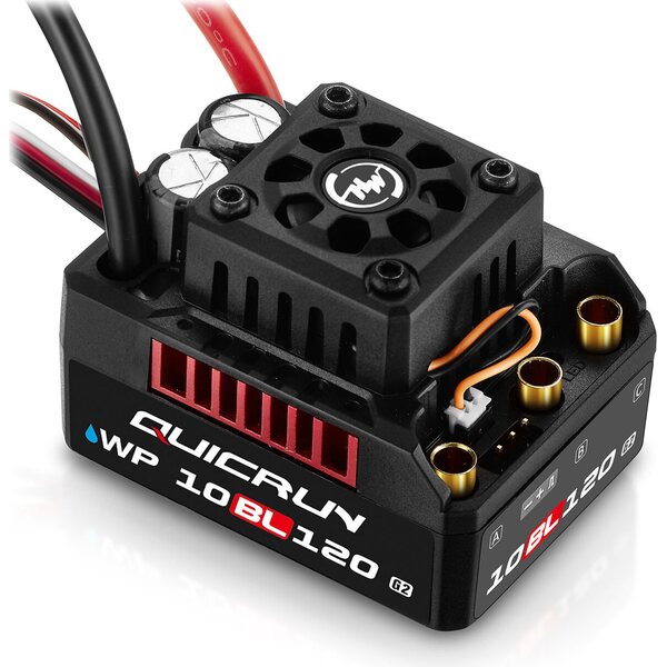 Hobbywing QuicRun WP10BL120 G2 Brushless ESC 120A 2-4s