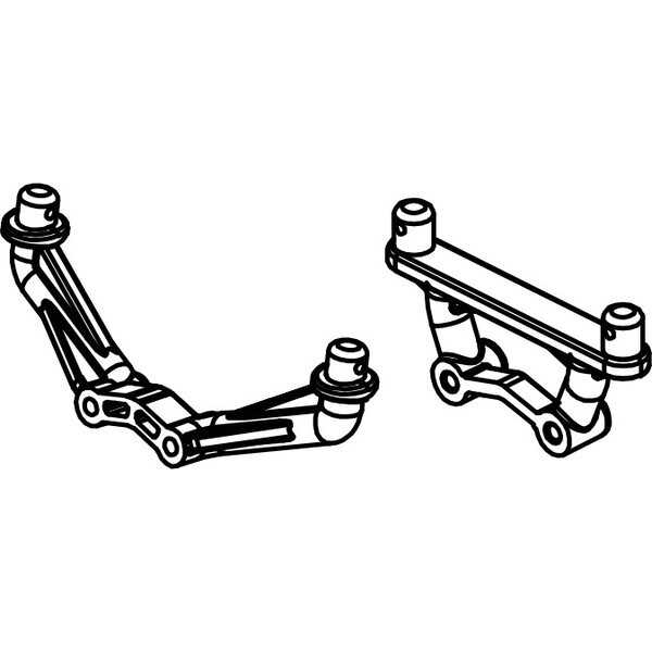 Absima Body Shell Post Set F/R 1610113