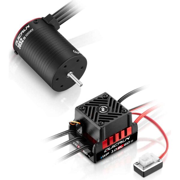 Hobbywing Combo WP10BL60 G2 3652SL 3250kV G2 Sensorless