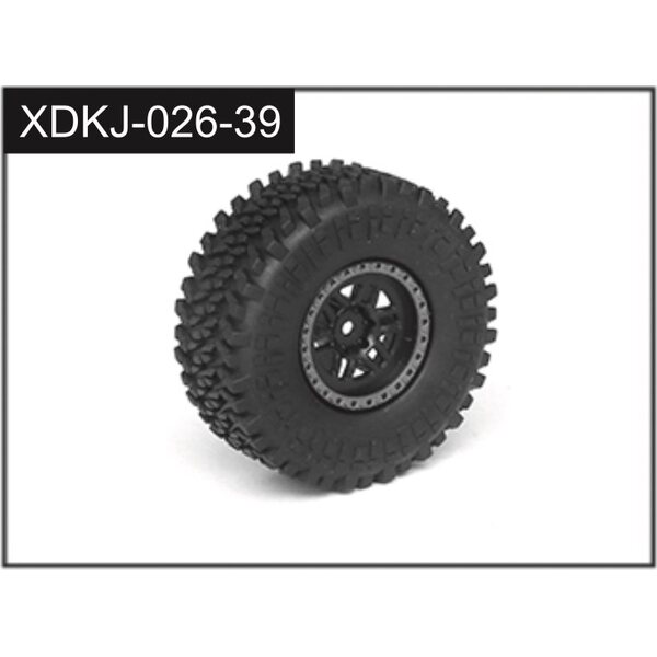 Absima Spare Wheel (2 pcs.) Reckless/Devotee red
