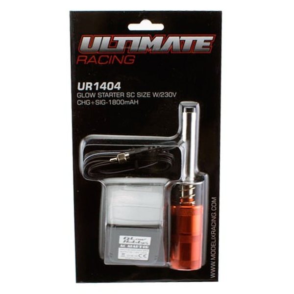 Ultimate Racing GLOW-STARTER + 230V Charger