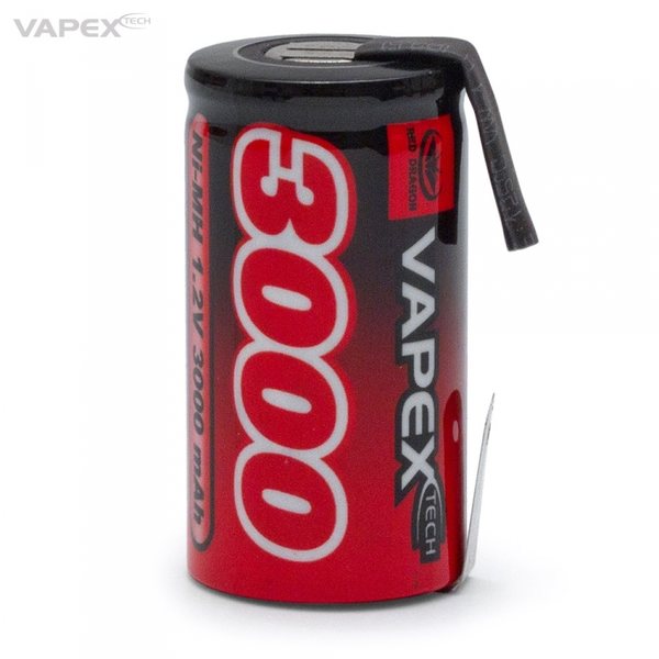 Vapex NiMH Battery 1,2V 3000mAh Sub-C