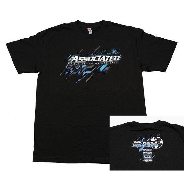 Team Associated 2017 Worlds T-Shirt, black, 2XL