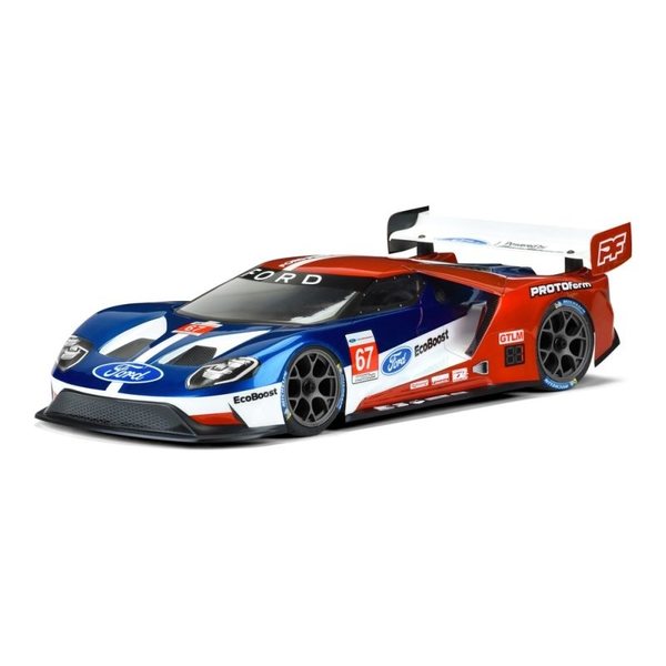 Protoform 1550-25 Ford GT Light Weight Clear Body for 190mm TC