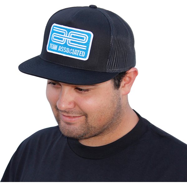 Team Associated AE 2014 Trucker Snapback Hat, black, SP20