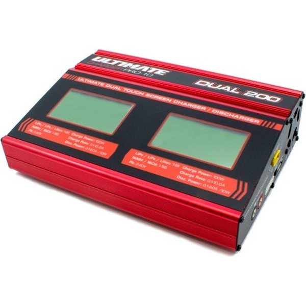 Ultimate Racing ULTIMATE PRO-10 DUAL TOUCH BATTERY CHARGER UR4202